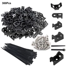 Cable Tie Mounts Seat Fixed Seat Wire Buddle Saddle Type Holder Data Line Winder