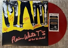 PLAIN WHITE T’s SIGNED ALL THAT WE NEEDED VINYL LP - JSA COA