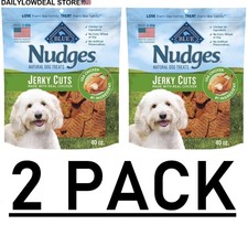 2 PACK - Nudges Natural Chicken Jerky Dog Treats, 40 oz Total 80 oz 