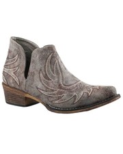 Roper Women's Ava Western Booties - Snip Toe - 09-021-1567-2635 GY