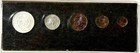 MEXICO (5) Coin Uncirculated 1960s Type Set - with BU 1965 Silver Peso - Cased! — photo 2