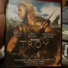 Warner Bros Troy DVD Widescreen Brad Pitt Eric Bana Orlando Bloom Action R 2004
