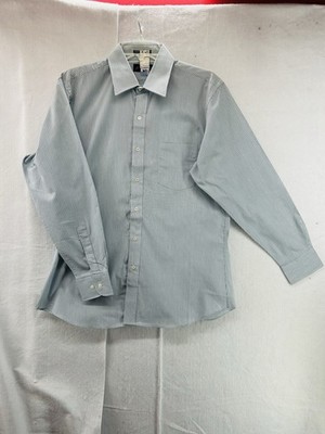 Vintage Daniel Hechter Dress Shirt Mens Chemises 16-32/33 Blue Long Sleeve NWT