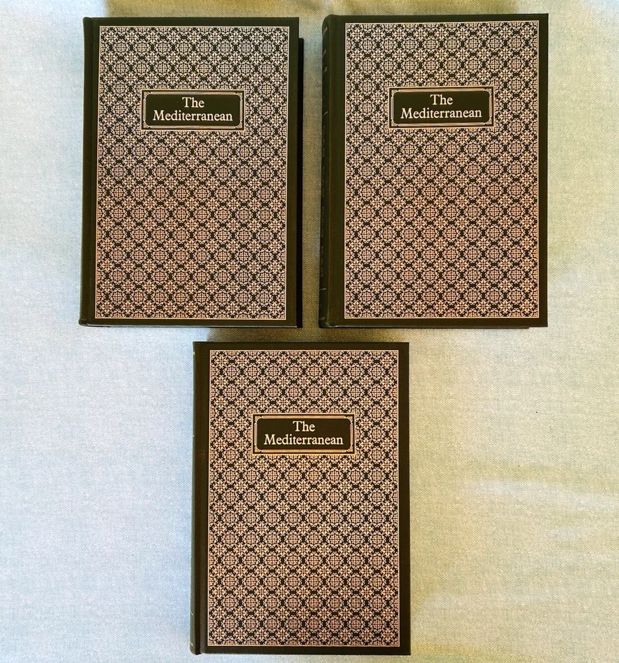 Набор из 3 томов The Mediterranean World Braudel Folio Society 2000 с футляром - Изображение 2 из 4