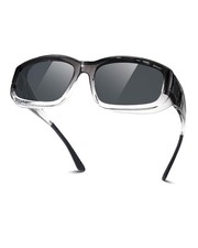 Polarized Sports Sunglasses Fit Over Glasses for Men Women, Wrap Around UV Pr...