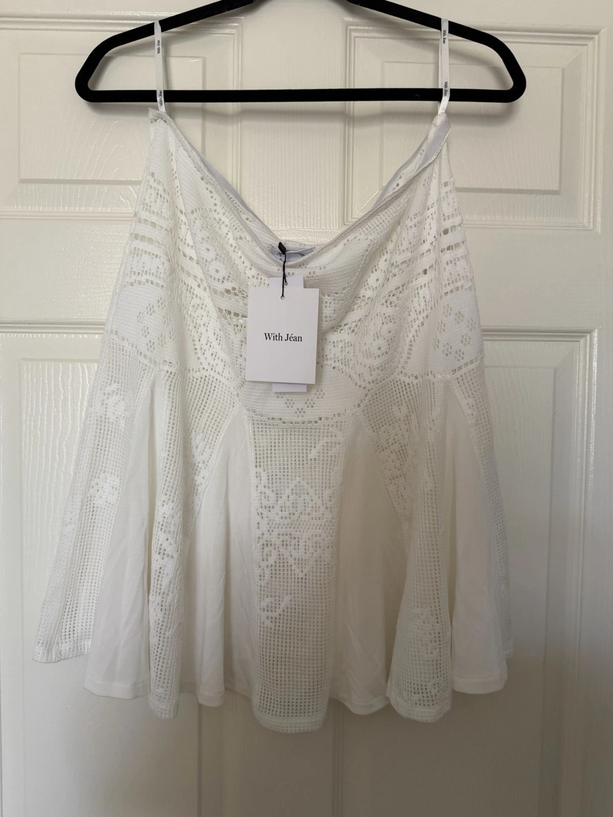 With Jean GRACE SKIRT | WHITE Size L
Opens in a new window or tab