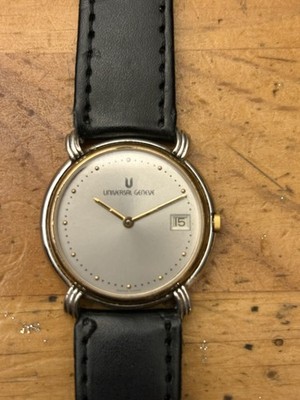 Montre Femme Universal Genève Quartz Référence 643717 - Acier, Cadran Gris, Occasion