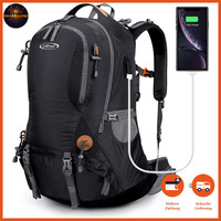 Wanderrucksack Wasserdicht 50L Mit RegenhüLle FüR Bergsteigen Camping Outdoor