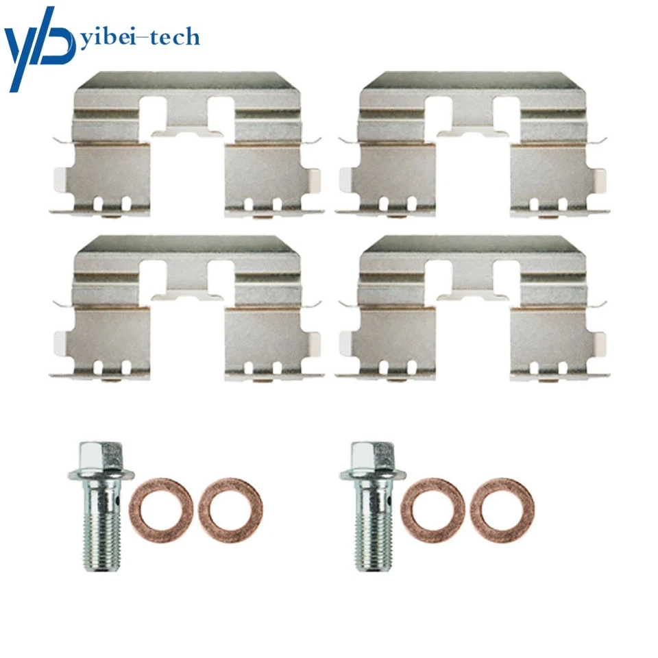 Pinzas de freno traseras 2 piezas para Acura TSX 2008-2012 Honda Accord 2,4 L con soporte Foto 3 de 4