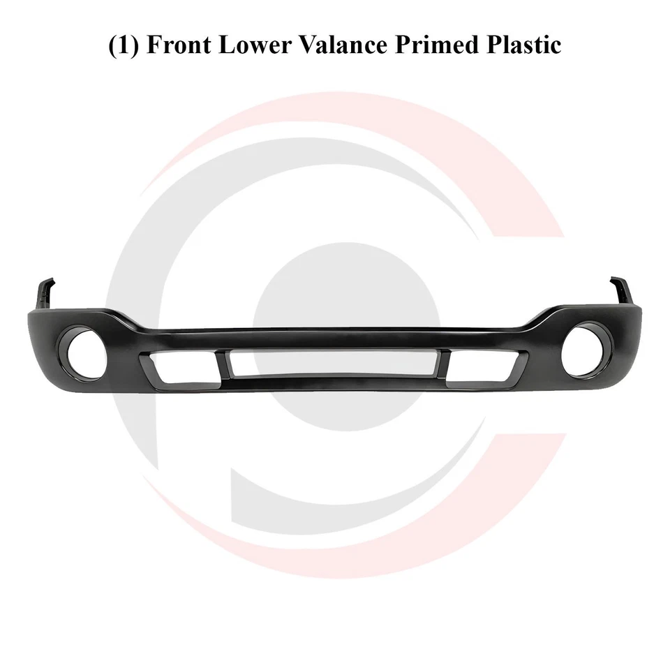 Kit de montaje de parachoques delantero cebado y faros para GMC Sierra 1500 2500 2003-2006 Foto 4 de 4