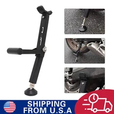 Rear Wheel Stand Portable Foldable Paddock Stand for Motorbike Black Universal