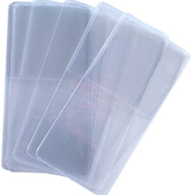 50 ct Guardhouse Double Pocket Coin Flips Unplasticized Archive 2.5 x2.5 Holders