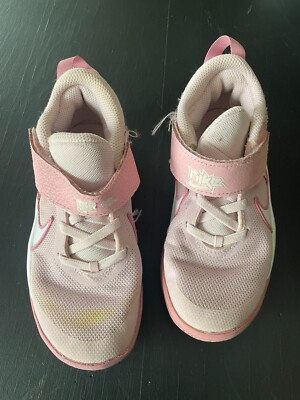 Girls Pink Basketball Nike Shoes Size 7 - Nike Team Hustle D7 Mid Hyper Pink