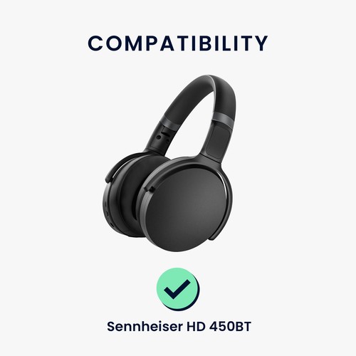 2x coussinet de rechange pour casque Sennheiser HD450BT HD350BT - Photo 2/8