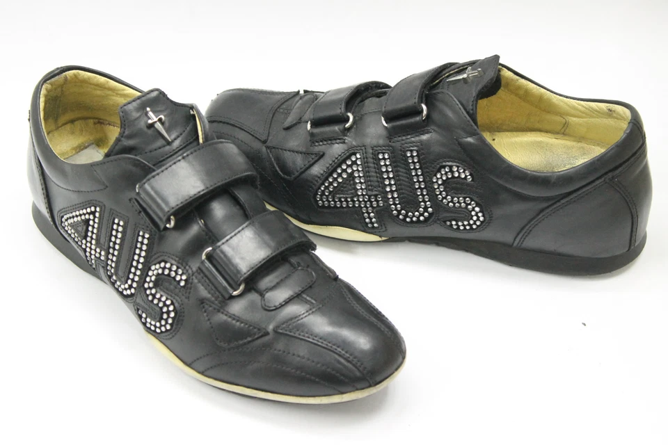 Zapatos mujer CESARE PACIOTTI talla 6.5 Europa 37 cuero negro S6875 Foto 2 de 4