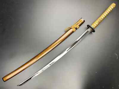 Art imitation sword Katana Gold Brown Samurai Long Blade New Made in Japan