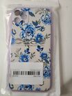 New ListingiPhone 11 Pro Max Blue Floral Design Lavender Cell Mobile Phone Case Jelly