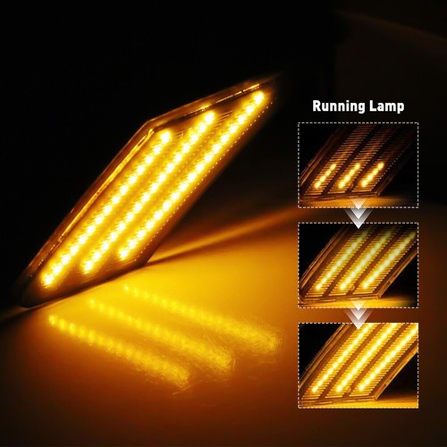 Smoked LED Side Marker Signal Lights DRL For 2013-2020 Subaru BRZ Scion FR-S 86 - Picture 3 of 11