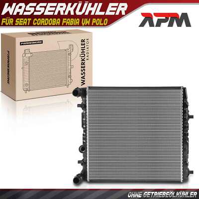 Kühler Wasserkühler Motorkühler MT für VW Polo 9N Fox Seat Ibiza III Skoda Fabia