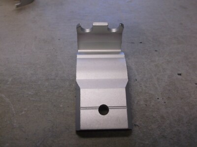 NEW OEM BENNINGTON SOLID ALUMINUM BIMINI TOP NOTCHED INSERT FOOT SPACER 012359