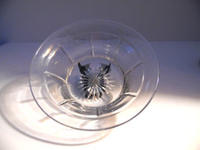 Heisey Glass Rib and Panel Clear 5 1/8" Fruit bowl (set of 2)