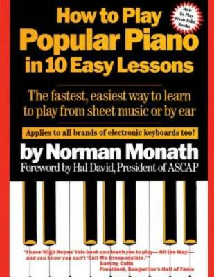 #ad How to Play Popular Piano in 10 Easy Lessons: The Fastest Easiest W VERY GOOD $3.88