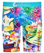 Ethika x Rick Ross Miami Ballin Flamingos Coins Money Diamonds Boxers Men's NWT