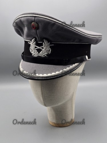 EARLY GERMAN ARMY - PEAKED CAP ARMY - FOR OFFICERS SIZE 56 - PEKÜRO - KKBw TOP - Picture 3 of 12