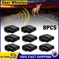 8PCS SONIC ANIMAL REPELLER SHOO WHISTLE DEER ROO KANGAROO ALERT 4WD CAR NEW