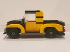 LEGO Custom Vintage Car - MOC: Bright Light-Orange Step-side Pick-up Truck