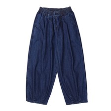 Pantalon En Jean Homme Coupe Droit Détendue Taille Élastique Poches