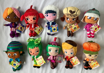 10 NWT Sugar Rush Racers RARE COMPLETE SET Scented Plush Wreck It Ralph Disney
