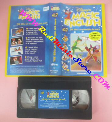 VHS*Film MAGIC ENGLISH 17 The sea die Wunder Meer DISNEY 1MAE17 (F81*)*keine DVD