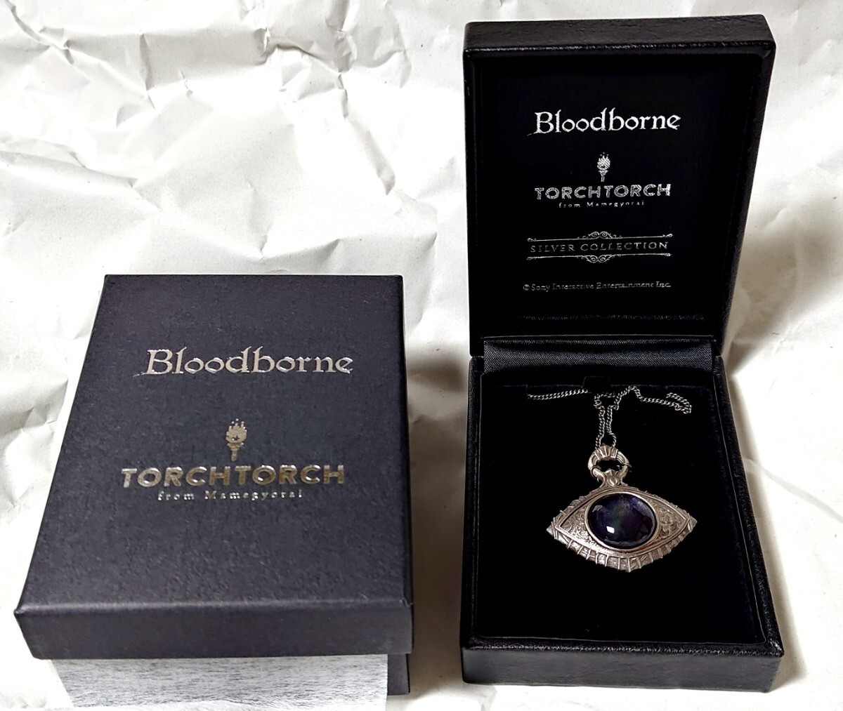 Bloodborne x TORCH TORCH Cosmic Eye Watcher Badge Silver Bloodborne x TORCH TORCH Cosmic Eye Watcher Badge Silver
