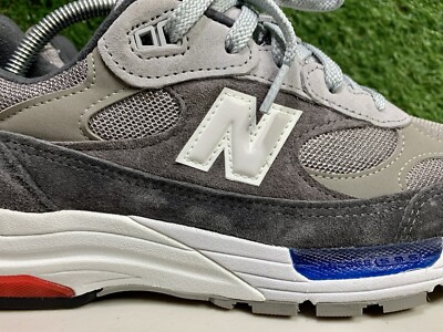 Size 9 - New Balance 992 Made in USA Grey Blue Red for sale online