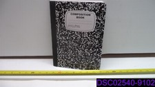 Qty  5: Composition Book 100 Sheets/200 Pages