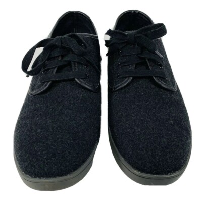 Steve Madden Black Fasto Sneakers Size 8.5 Mens Low Top Casual Shoe Memory Foam