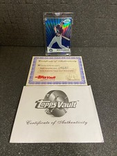 2011 ETOPPS BASEBALL FOIL OVERLAY PROOF CARD DUSTIN ACKLEY MARINERS TOPPS VAULT