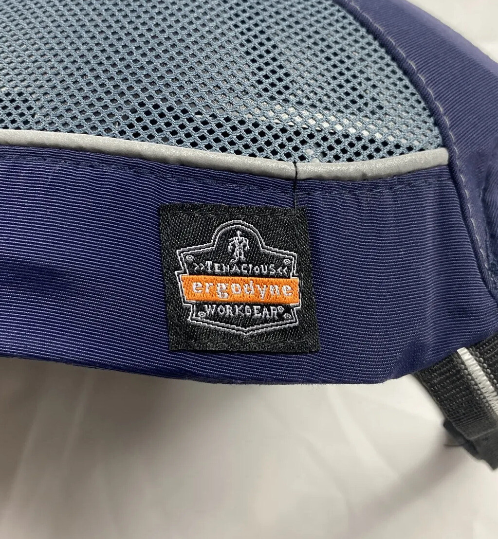 NEW Ergodyne Skullerz Head Protection Hat #8950 Blue Adjustable Adult B00IZ9D140