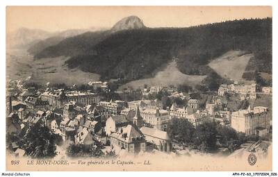 APHP2-0102-63 - LE MONT-DORE - General view and the Capuchin