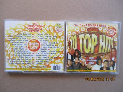 top 13 music - 20 TOP HITS INTERNATIONAL - Sommer EXTRA  - CD -