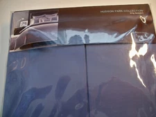 Hudson Park Collection KING Bedskirt Charcoal 16" Skirt Drp 100% Egyptian Cotton