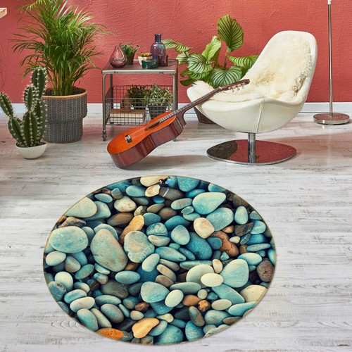 3D Green Pebbles ZHUA2662 Game Non Slip Rug Mat Photo Carpet Zoe | eBay ...