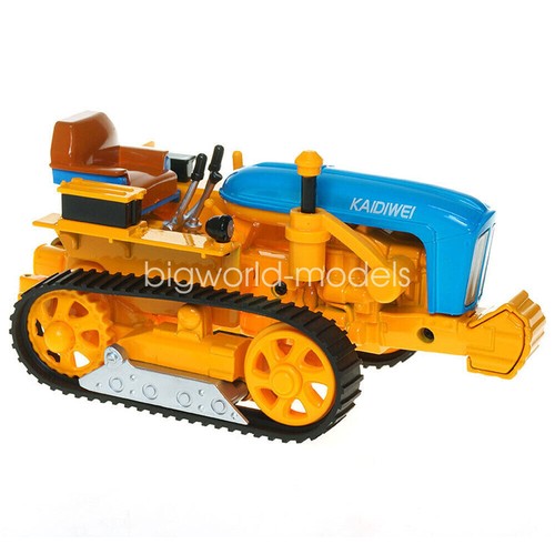 1/18 Scale Farm Tractor Toy Yellow Diecast Model Farm Vehicle Toys Collection - Picture 7 of 19