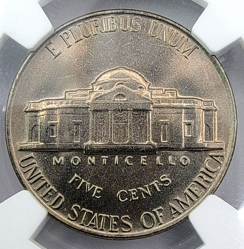 1954 P Jefferson Nickel MS 66 NGC - Gem BU - Free Shipping! - Picture 4 of 6