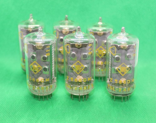 6 x Z5660M NIXIE TUBE TESTED 100% NEW NOS RARE RFT WF ~IN-18 - Picture 5 of 20