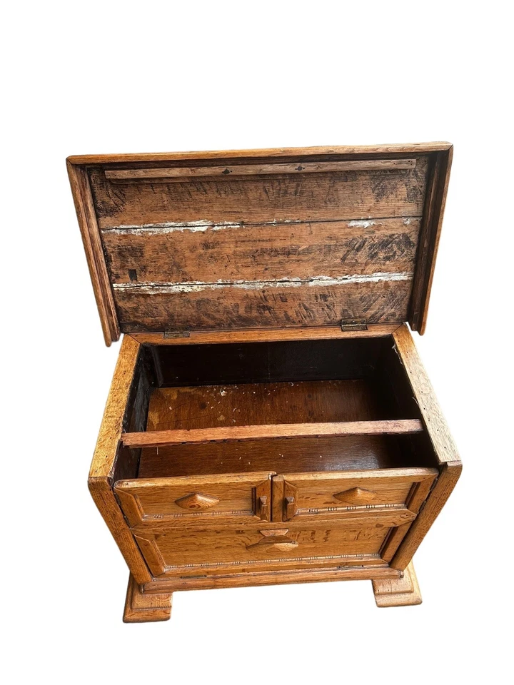 Antiguo armario de almacenamiento de casa de campo - pino macizo - precioso Foto 4 de 4