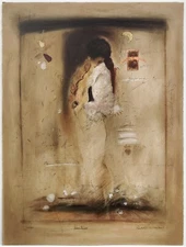 ROY FAIRCHILD-WOODARD "BETWEEN THE LINES" | HAND SIGNED SERIGRAPH | GALLART