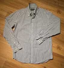 Reserved men's shirt regular fit checked blue size 40