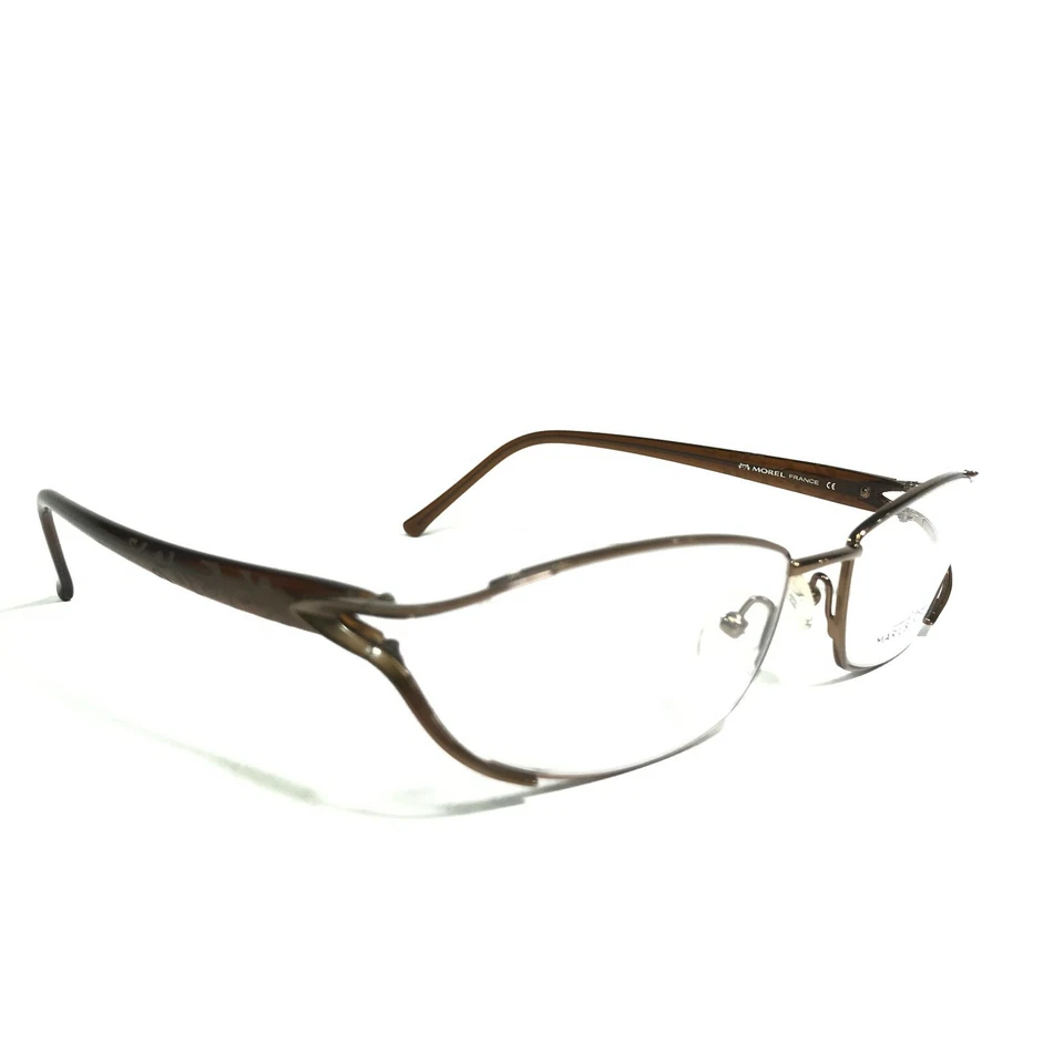 Monturas de gafas Marius Morel 1538M IM131 marrón rectangular borde completo 51-18-135 Foto 3 de 4